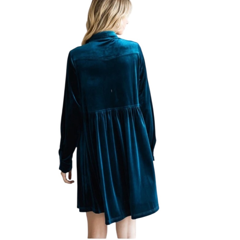 Jodifl Velvet Baby Doll Button Up Dress M
FairyCore Whimsigoth Oversized - Picture 4 of 12